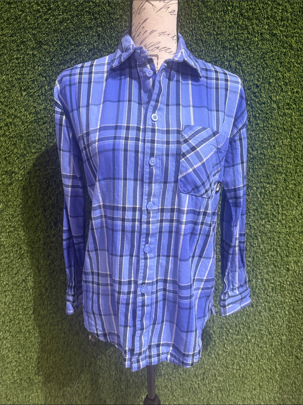 The North Face Long Sleeve Flannel Plaid Shirt